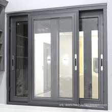 Commercial Windows Frames,Aluminum Alloy Triple Track Sliding Window